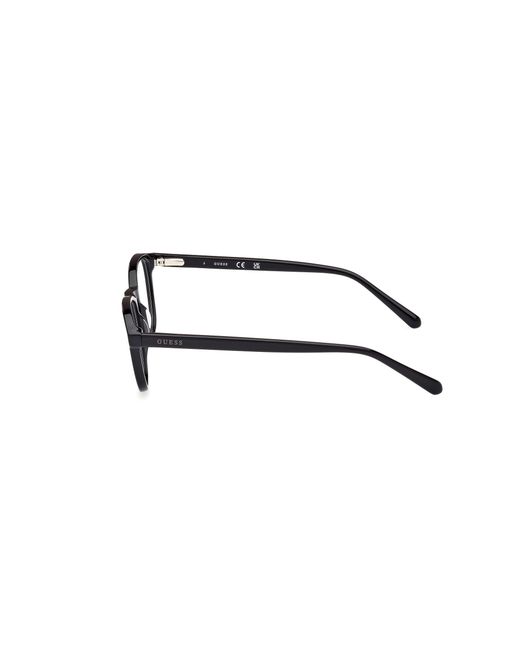Guess Black Gu8290 001 Optical Frames Acetate Round Normal