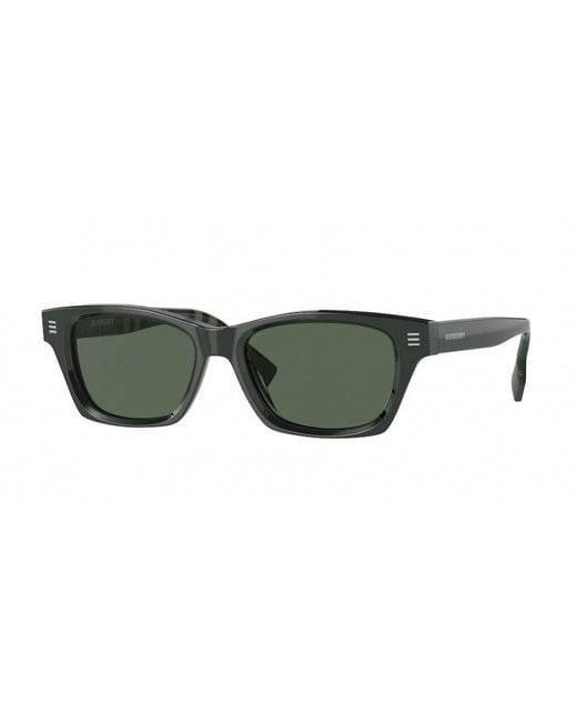 Burberry Green Be4357 Kennedy 398771 Sunglasses Plastic Squared Normal for men