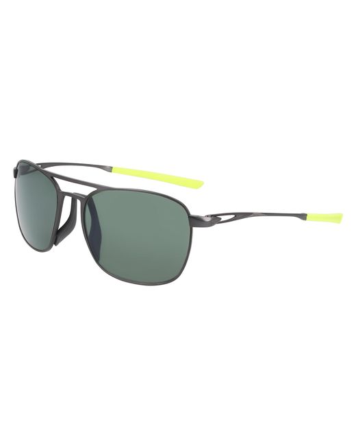 Nike Black Ace Driver P Ev24010 907 Sunglasses Titanium Squared Polarized Polarized for men