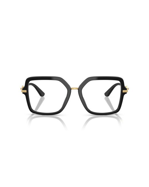 Dolce & Gabbana Black Dg3396 501 Optical Frames Acetate Squared Normal
