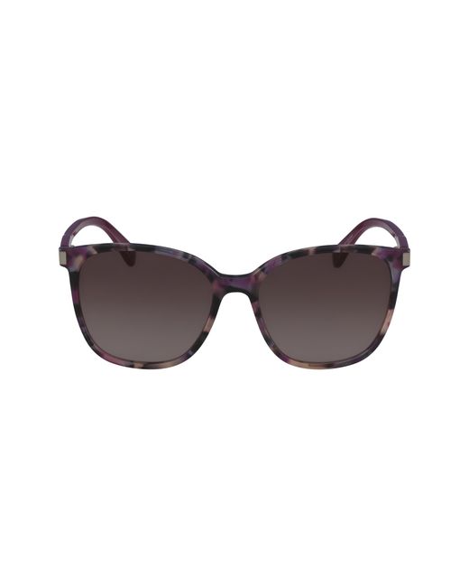 Longchamp Black Lo612S 219 Sunglasses Acetate Squared Normal Photochromatic