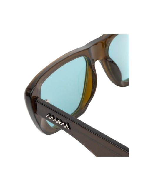 Marni Black 1Ff Jimura Sunglasses Acetate Light Squared Normal