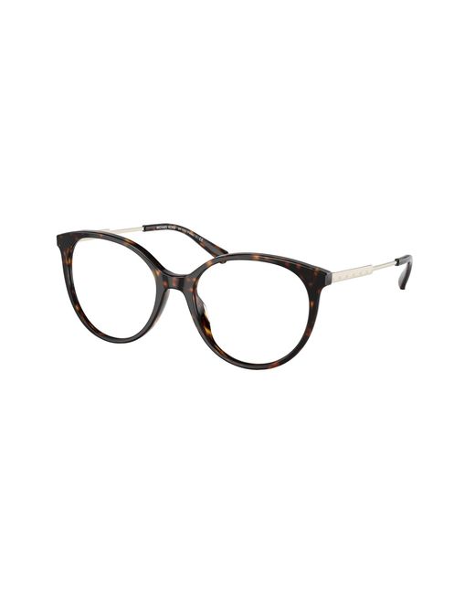 Michael Kors Black Mk4093 Palau 3006 Optical Frames Acetate Transparent Round Normal