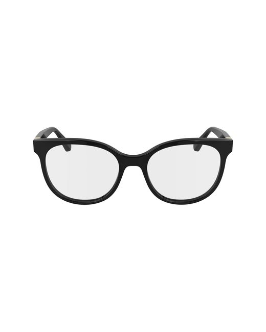 Longchamp Black Lo2756 001 Optical Frames Acetate Squared Normal