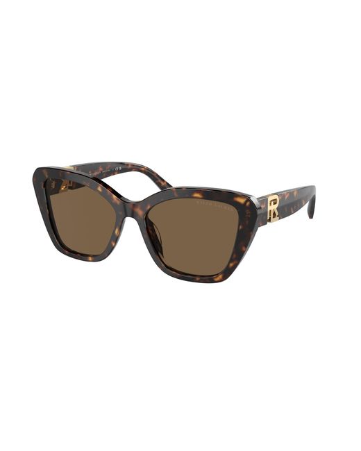 Ralph Lauren Black Rl8216U The Isabel 500373 Sunglasses Acetate Butterfly Normal