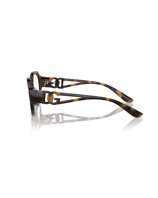 Dolce & Gabbana Black Dg5111 502 Optical Frames Injected Transparent Pantos Normal