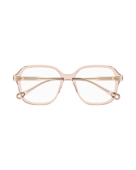 Chloé Black Ch0313O 005 Optical Frames Acetate Transparent Squared
