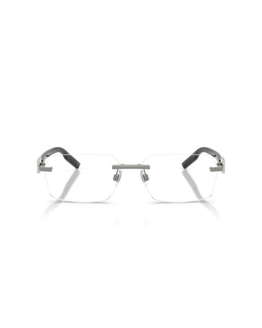 Dolce & Gabbana Black Dg1361 04 Optical Frames Metal Squared Normal for men
