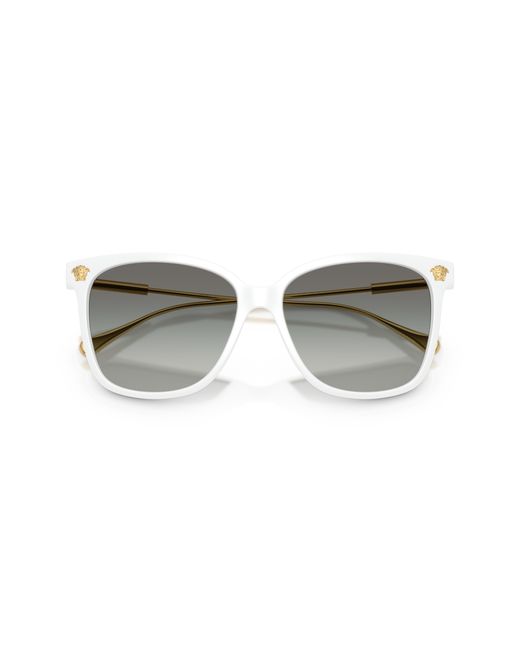 Versace Black Ve4507U 314/11 Sunglasses Injected Squared Normal Nuanced