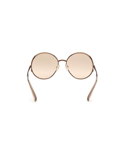 Max Mara Black Mm0191 38L Sunglasses Metal Roviex Round Photochromic