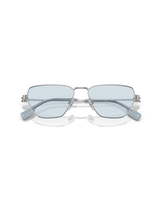 Burberry Black Be3146 100572 Sunglasses Metal Geometric Normal for men