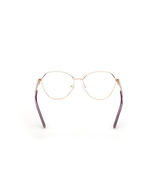 Guess Black Gm50056 32 Optical Frames Metal Round Normal