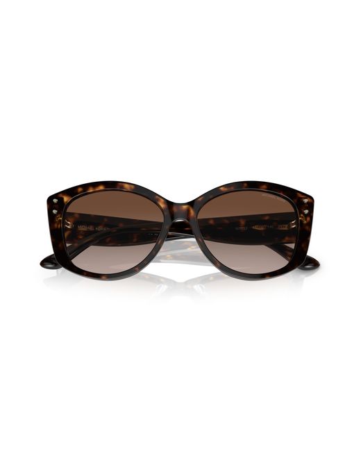 Michael Kors Black Mk2175U 300613 Sunglasses Plastic Geometric Shaded