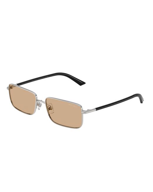 Jimmy Choo Black Jc4027 3002/8 Sunglasses Metal Squared Normal