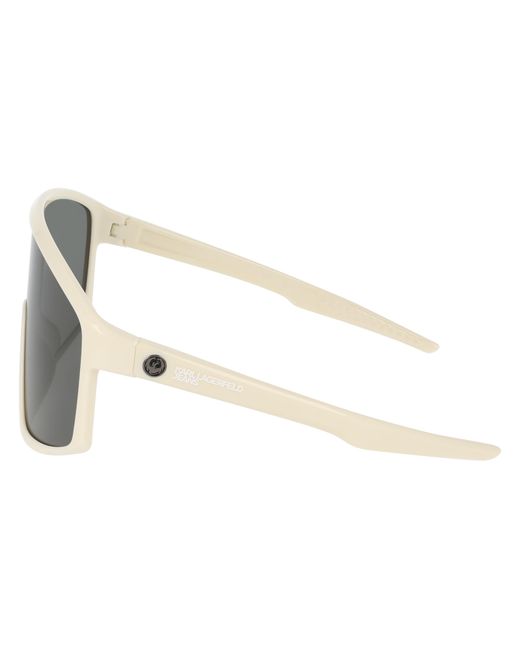 Karl Lagerfeld Black Klj6228S 104 Sunglasses Bio-Injected Smoke Mask Normal