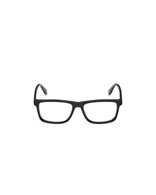 Adidas Black Or5044 001 Optical Frames Acetate Squared Normal for men