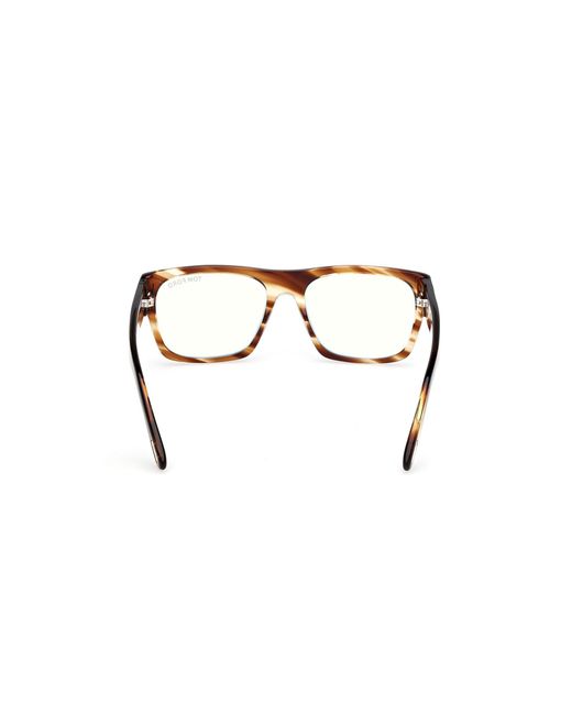 Tom Ford Black Ft6035-B 055 Optical Frames Acetate Squared Normal for men