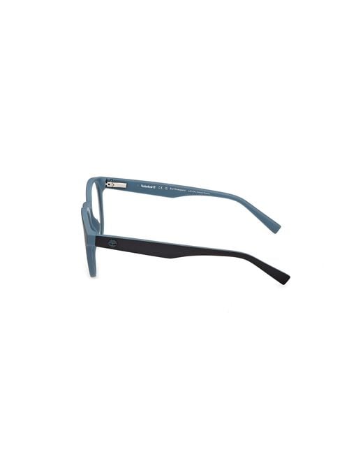Timberland Black Tb50101 002 Optical Frames Injected Round Normal