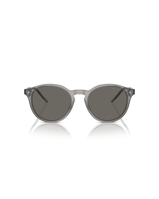 Giorgio Armani Black Ar8211 6070R5 Sunglasses Acetate Pantos Normal for men