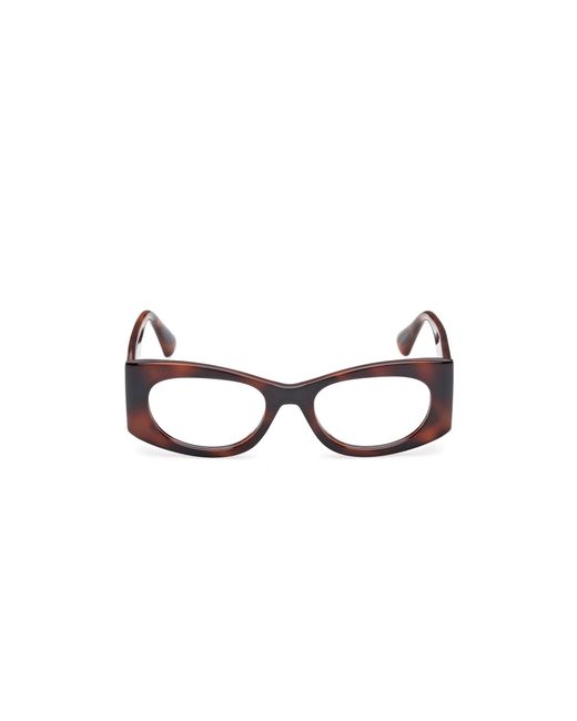 MAX&Co. Black Mo5184 052 Optical Frames Injected Geometric Normal