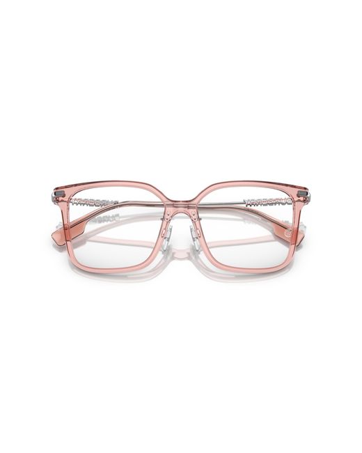 Burberry Black Be2376 Elizabeth 4069 Optical Frames Acetate Transparent Squared Normal