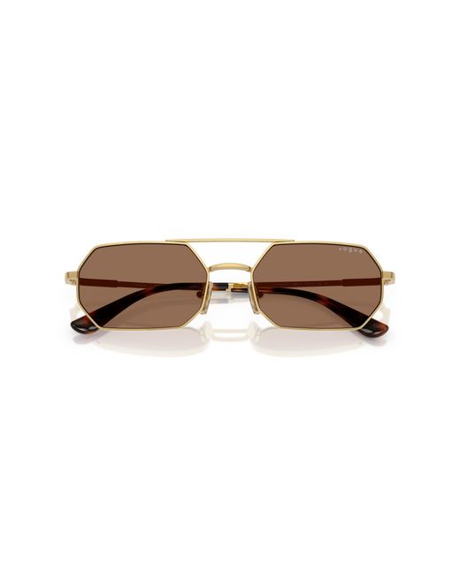Vogue Eyewear Black Vo4329S 280/73 Sunglasses Metal Geometric Normal