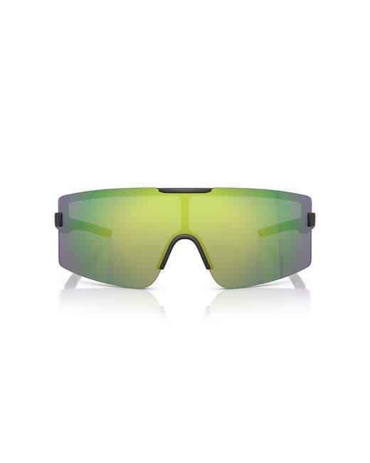 FERRARI SCUDERIA Green Fz6008U 516/M2 Sunglasses Injected Squared Normal for men