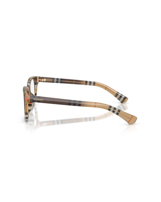 Burberry Black Be2462D 4202 Optical Frames Acetate Transparent Squared Normal