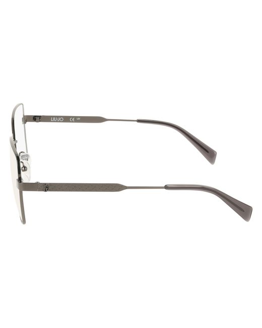 Liu Jo Black Lj2180 072 Optical Frames Metal Squared Normal