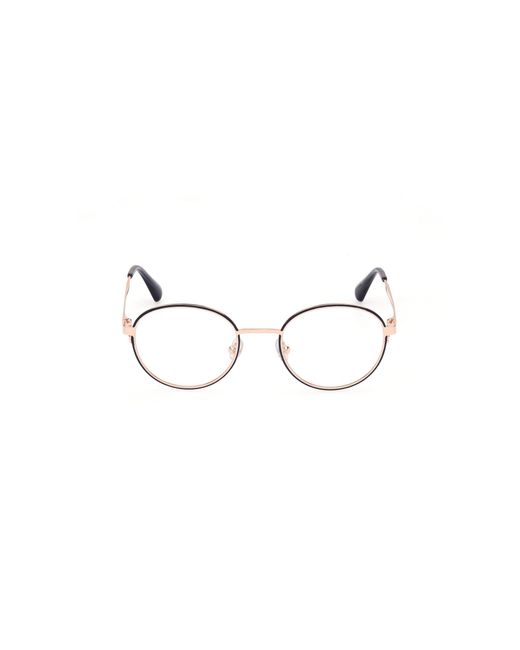 MAX&Co. Black Mo5138 092 Optical Frames Metal Round Normal