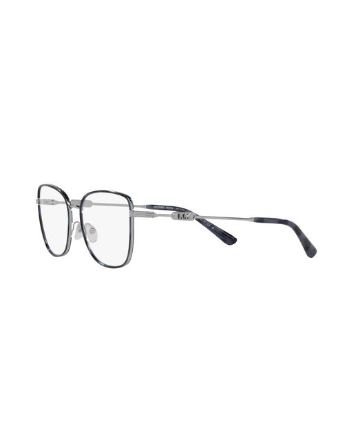 Michael Kors Black Mk3065J Empire Square 3 1015 Optical Frames Metal Transparent Squared Normal