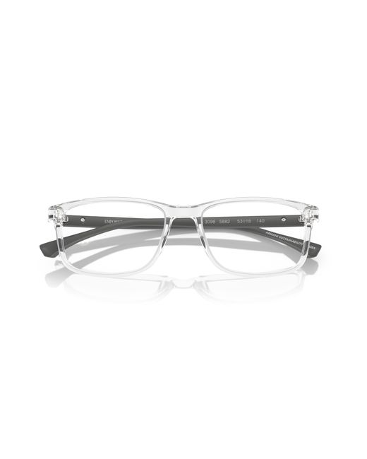Emporio Armani Black Ea3098 5882 Optical Frames Acetate Squared Normal for men