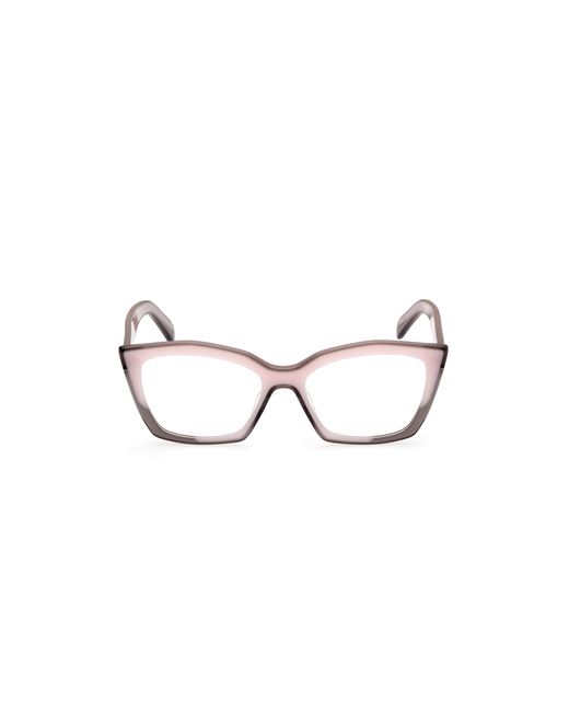 Emilio Pucci Black Ep5218 074 Optical Frames Acetate Geometric Normal