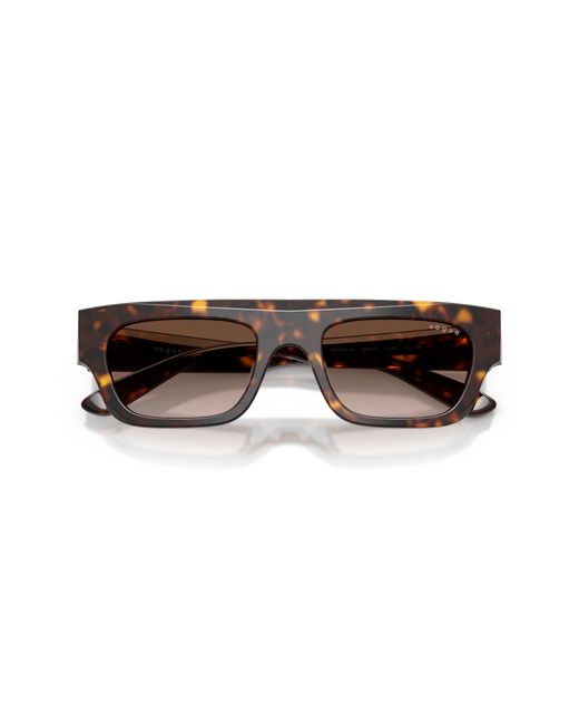 Vogue Eyewear Black Vo5694Su W65613 Sunglasses Acetate Squared Normal Nuanced