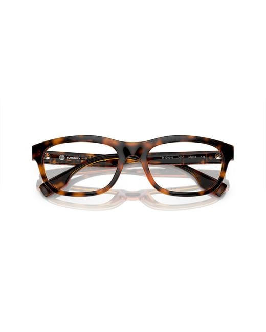 Burberry Black Be2385U 3002 Optical Frames Injected Transparent Geometric Normal for men
