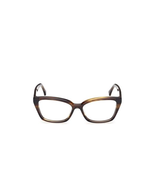 Max Mara Black Mm5232 061 Optical Frames Acetate Cat Eye Normal