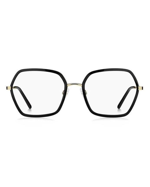 Marc Jacobs Black Marc 665 Rhl Optical Frames Metal Geometric