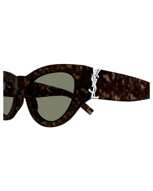Saint Laurent Black Sl M94 008 Sunglasses Acetate Cat Eye