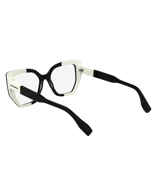 Karl Lagerfeld Black Kl6174 006 Optical Frames Acetate Cat Eye Normal