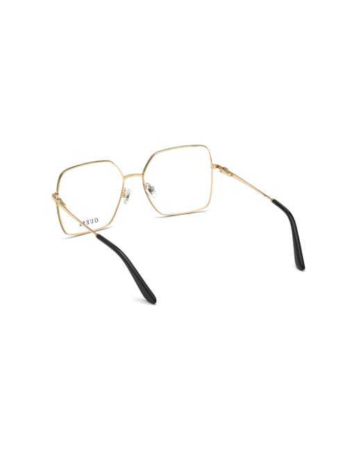 Guess Black Gu2824 001 Optical Frames Metal Squared Normal