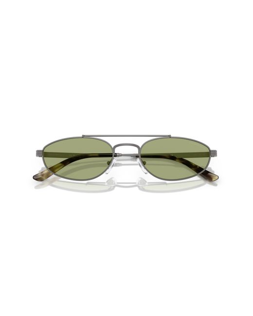 Emporio Armani Black Ea2157 300382 Sunglasses Metal Pilot Normal for men