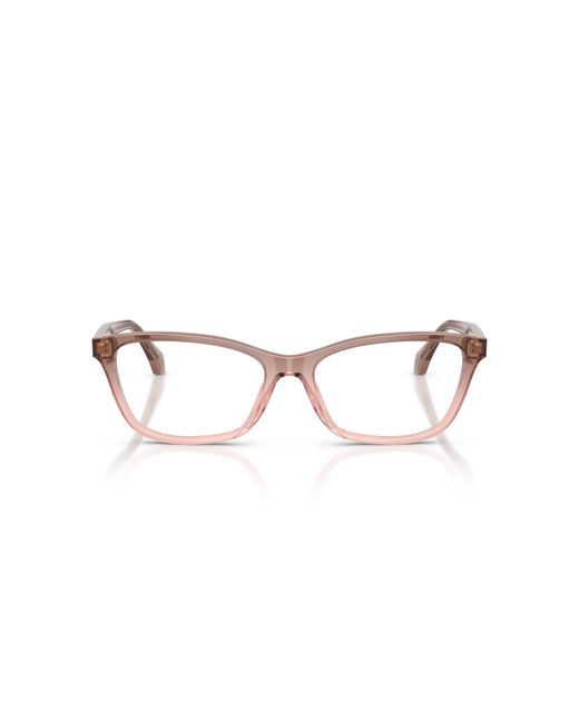 Versace Black Ve3375 5435 Optical Frames Acetate Transparent Cat Eye Normal