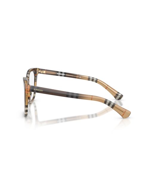 Burberry Black Be2438 4202 Optical Frames Acetate Squared Normal