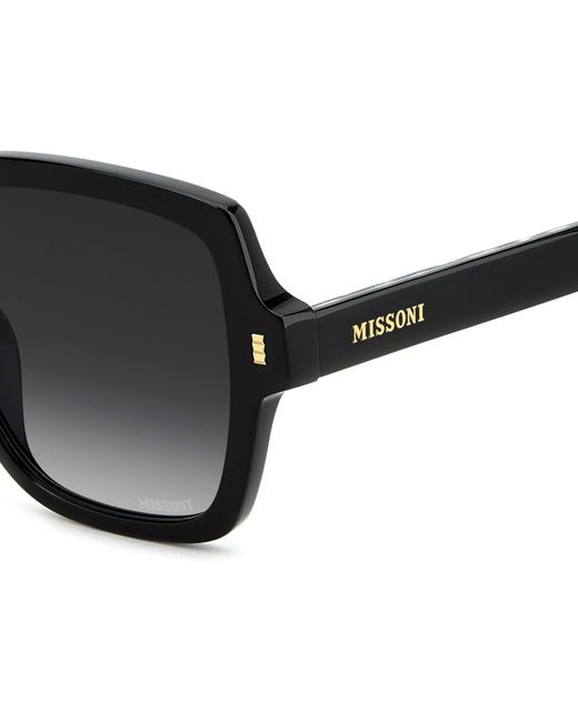 Missoni Black Mis 0281/G/S 807/9O Sunglasses Acetate Squared Normal Nuanced