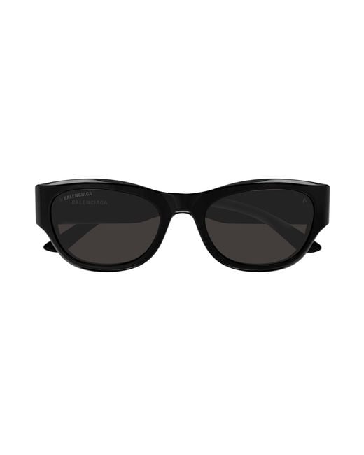 Balenciaga Black Bb0389Sk 001 Sunglasses Acetate Squared