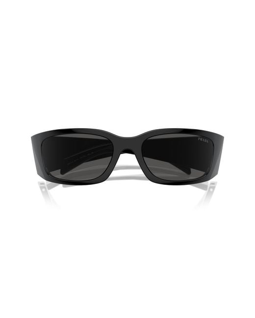 Prada Black Pr A14S 1Ab5S0 Sunglasses Acetate Butterfly Normal