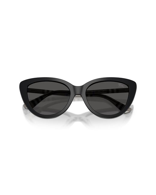 Burberry Black Be4457 416587 Sunglasses Acetate Cat Eye Normal