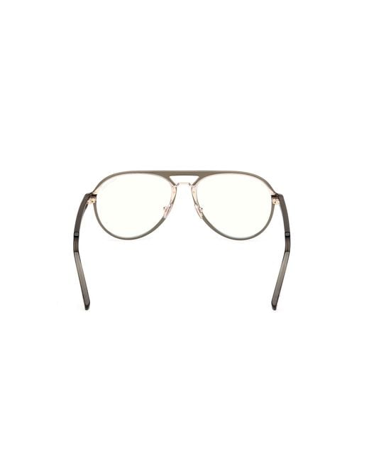 Tom Ford Black Ft5981-B 093 Optical Frames Injected Pilot Normal for men