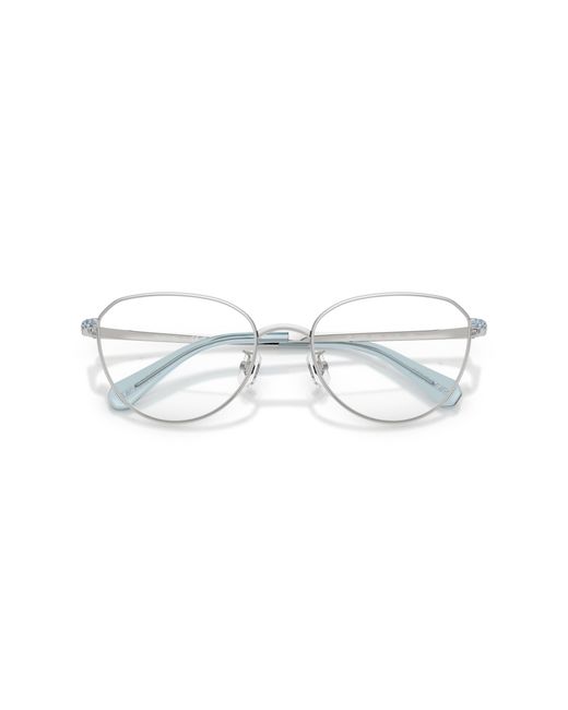 Swarovski Black Sk1029D 4020 Optical Frames Metal Round Normal