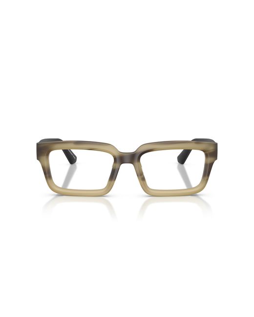 Emporio Armani Black Ea3277U 6369 Optical Frames Acetate Transparent Squared Normal